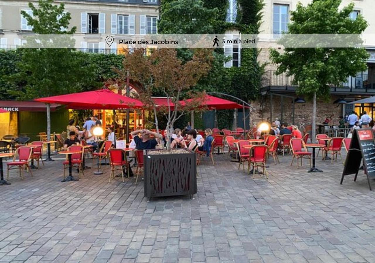 Апартаменты Le Cosy-Chic, 2 Min A Pied Cathedrale , Jacobins Ле-Ман Экстерьер фото