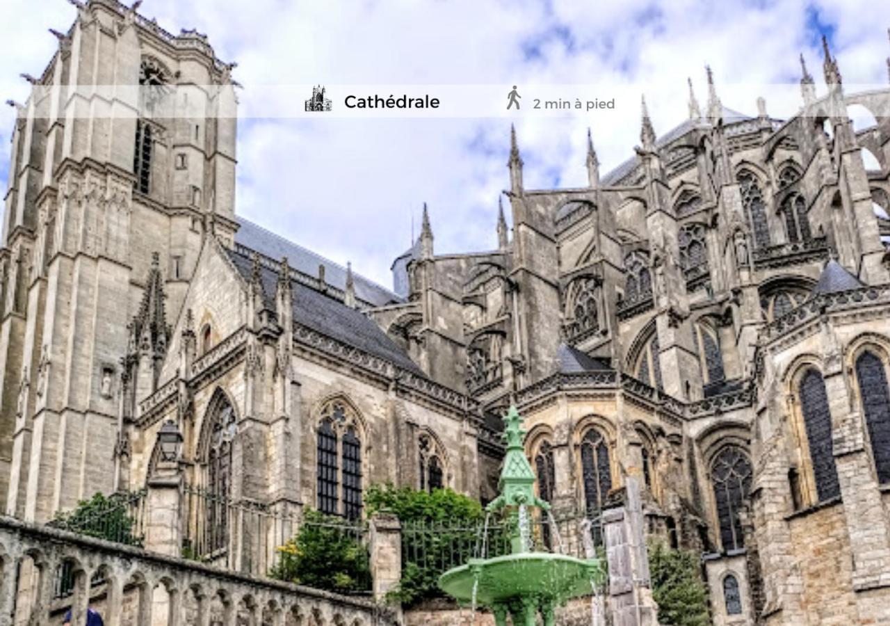 Апартаменты Le Cosy-Chic, 2 Min A Pied Cathedrale , Jacobins Ле-Ман Экстерьер фото